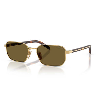 Prada Occhiali da Sole PRD62S 5AK09Z Oro/Marrone Donna 2