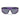 Prada Sunglasses PS04WS DG070A Linea Rossa Black/Blue Unisex 5