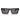 Prada Sonnenbrille PSA07S 1BO02G Linea Rossa Schwarz/Grau Unisex