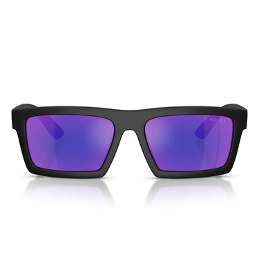 Prada Sunglasses PSA07S 1BO05U Linea Rossa Black/Blue Unisex