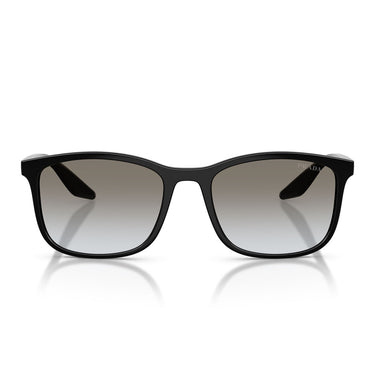 Prada Sonnenbrille PSA08S 1AB0A7 Linea Rossa Schwarz/Grau Verlauf Unisex