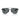 Prada Occhiali da Sole PSA52S 1AB5Z1 Linea Rossa Nero Grigio Scuro Unisex Polarizzati