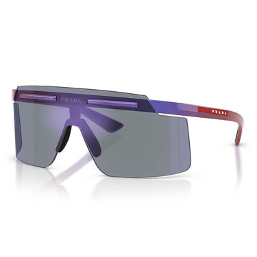 Prada Occhiali da Sole PSB06S 26H10J Linea Rossa Viola Metallizzato/Blu Specchiato Uomo 2