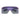 Prada Occhiali da Sole PSB06S 26H10J Linea Rossa Viola Metallizzato/Blu Specchiato Uomo 5
