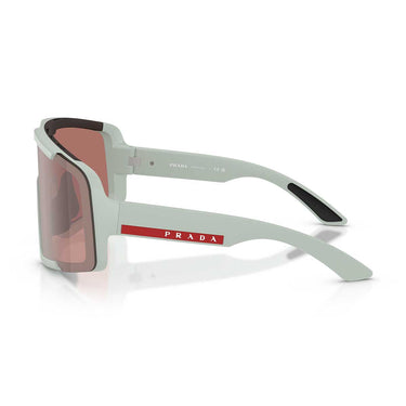 Prada Occhiali da Sole PSB07S 25H80U Linea Rossa Grigio Opaco/Viola Specchiato Argento Uomo 3