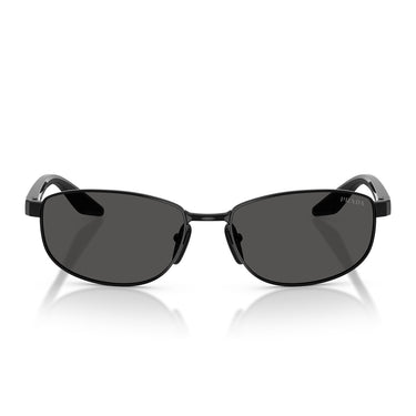 Prada Occhiali da Sole PSB53S 1AB08Z Linea Rossa Nero Grigio Scuro Uomo