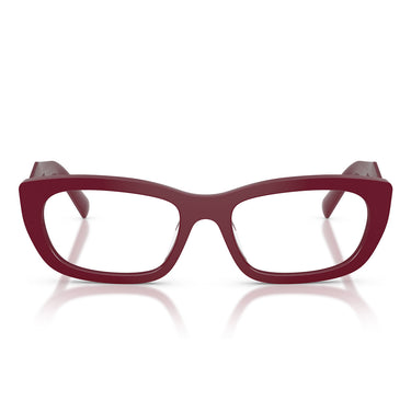 Prada Occhiali da Vista PRD09V 23L1O1 Marrone Marsala/Trasparente Donna