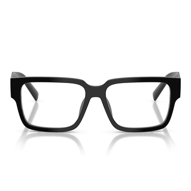 Prada Occhiali da Vista PRD10VD 16K1O1 Nero/Trasparente Uomo