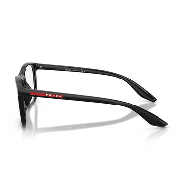 Prada Occhiali da Vista PS06TV 16K1O1 Linea Rossa Nero/Trasparente Uomo 3