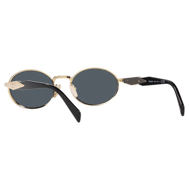 Prada Okulary Przeciwsłoneczne PR65ZS ZVN09T Złoto/Ciemny Szary Damskie 4