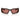 Prada Occhiali da Sole PRD03SD 27I80W Cigar Bordeaux Donna