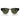 Ray-Ban Sonnenbrille RB0316S 901/31 Mega Clubmaster Schwarz/Grün Unisex