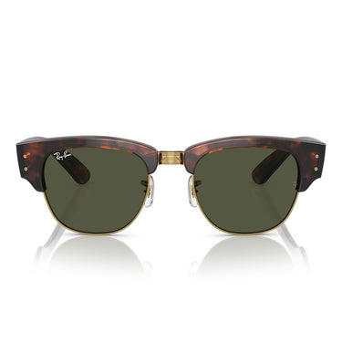 Ray-Ban Lunettes de Soleil RB0316S 990/31 Mega Clubmaster Havana/Vert Unisexe