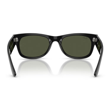 Ray-Ban Occhiali da Sole RB0832S 901 31 Mega Wayfarer II Nero Verde Unisex 4