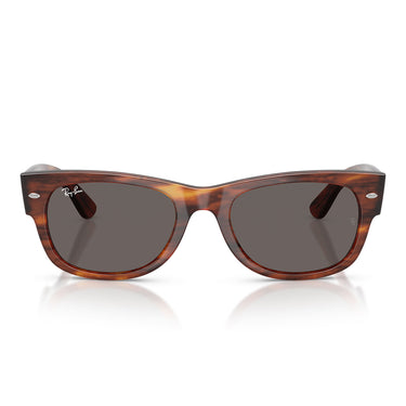 Ray-Ban Occhiali da Sole RB0832S 954/B1 Mega Wayfarer II Marrone Striato/Grigio Scuro Unisex