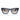 Ray-Ban Occhiali da Sole RB0840S 684532 Mega Wayfarer Blu Scuro Trasparente Grigio Sfumato Unisex