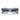 Ray-Ban Occhiali da Sole RB0840S 68463F Mega Wayfarer Grigio Trasparente Trasparente Sfumato Blu Unisex 5