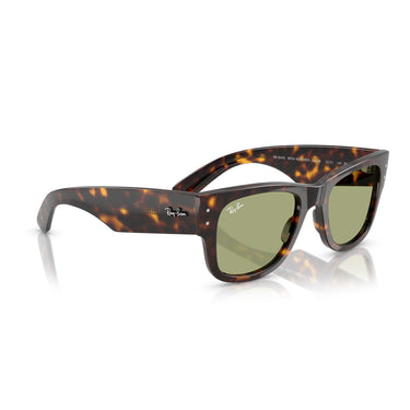 Ray-Ban Sonnenbrille RB0840S 902/4E Mega Wayfarer Braun/Grün Unisex