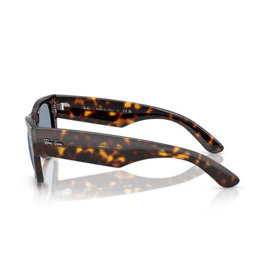 Ray-Ban Sonnenbrille RB0840S 902/56 Mega Wayfarer Braun/Blau Unisex