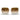Ray-Ban Sonnenbrille RB1971 914751 Square Gold/Braun Verlauf Unisex