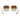 Ray-Ban Gafas de Sol RB1971 914751 Cuadrado Oro/Marrón Degradado Unisex 4