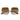 Ray-Ban Gafas de Sol RB1971 914751 Cuadrado Oro/Marrón Degradado Unisex 6