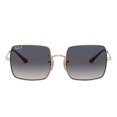 Ray-Ban Okulary Przeciwsłoneczne RB1971 914778 Kwadratowe Złote/Niebiesko-Szare Unisex