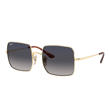 Ray-Ban Okulary Przeciwsłoneczne RB1971 914778 Kwadratowe Złoto/Niebieski Szary Unisex 2