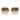 Ray-Ban Sonnenbrille RB1971 920251 Square Roségold/Braun Verlauf Transparent Unisex