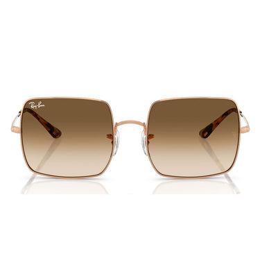 Ray-Ban Gafas de Sol RB1971 920251 Cuadrado Oro Rosa/Marrón Degradado Transparente Unisex