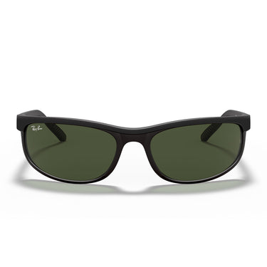 Ray-Ban Lunettes de Soleil RB2027 W1847 Predator 2 Noir/Vert G-15 Unisexe