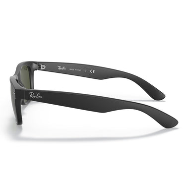 Ray-Ban Sonnenbrille RB2132 622 New Wayfarer Schwarz-Grün G-15 Unisex 2