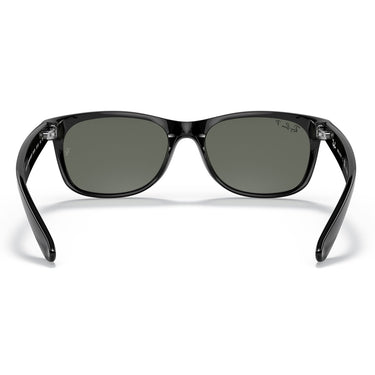 Ray-Ban Okulary Przeciwsłoneczne RB2132 901-58 New Wayfarer Czarny Błyszczący-Zielony Unisex Polaryzowane 3