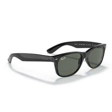 Ray-Ban Sonnenbrille RB2132 901 New Wayfarer Schwarz/Grün G-15 Unisex 5