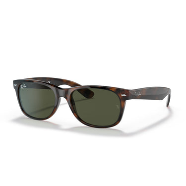 Ray-Ban Sonnenbrille RB2132 902 New Wayfarer Braun/Grün Unisex