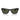 Ray-Ban Sonnenbrille RB2140 129431 Wayfarer Schwarz auf Transparent/Grün Unisex