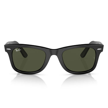 Ray-Ban Gafas de Sol RB2140 135831 Wayfarer Negro-Verde G-15 Unisex