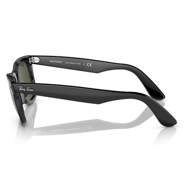 Ray-Ban Sonnenbrille RB2140 135831 Wayfarer Schwarz-Grün G-15 Unisex 2
