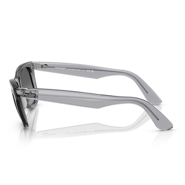 Ray-Ban Occhiali da Sole RB2140 684671 Wayfarer Grigio Trasparente/Grigio Chiaro Sfumato Unisex