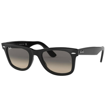 Ray-Ban Sonnenbrille RB2140 901/32 Wayfarer Schwarz/Grau Unisex