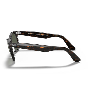 Ray-Ban Okulary Przeciwsłoneczne RB2140 902/58 Wayfarer Havana/Verde Unisex Polaryzowane 3