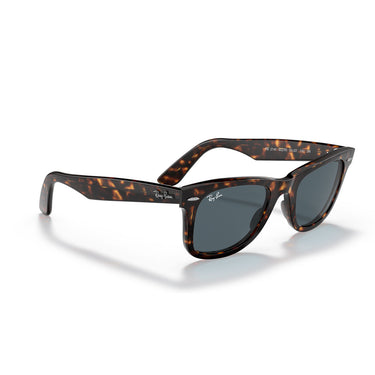 Ray-Ban Sonnenbrille RB2140 902/R5 Wayfarer Braun/Blau Unisex