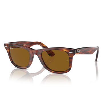 Ray-Ban Sonnenbrille RB2140 954 Wayfarer Braun/Braun Unisex