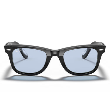 Ray-Ban Okulary Przeciwsłoneczne RB2140F 901/64 Wayfarer Czarny/Niebieski Szary Unisex