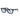 Ray-Ban Okulary Przeciwsłoneczne RB2140F 901/64 Wayfarer Czarny/Niebieski Szary Unisex 2