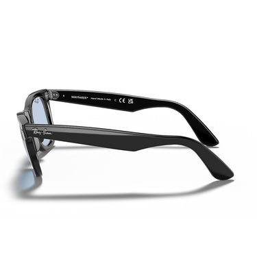 Ray-Ban Sonnenbrille RB2140F 901/64 Wayfarer Schwarz/Blau Grau Unisex 3