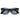 Ray-Ban Okulary Przeciwsłoneczne RB2140F 901/64 Wayfarer Czarny/Niebieski Szary Unisex 6