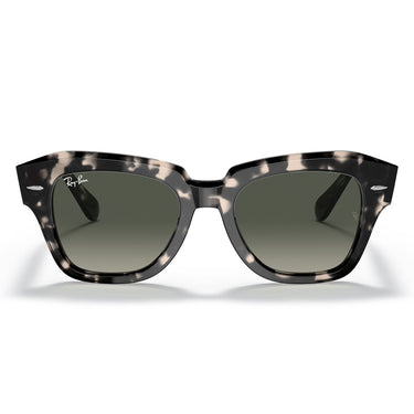 Ray-Ban Sonnenbrille RB2186 133371 State Street Havana-Grau Verlauf Unisex