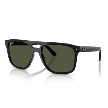 Ray-Ban Sonnenbrille RB2213 901/31 Schwarz/Grün G-15 Unisex 2