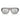Ray-Ban Okulary Przeciwsłoneczne RB2218 668482 Szary Przezroczysty/Szary Lustrzany Unisex Polaryzowane